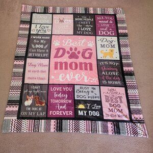 Dog Mom 50x60 Blanket
